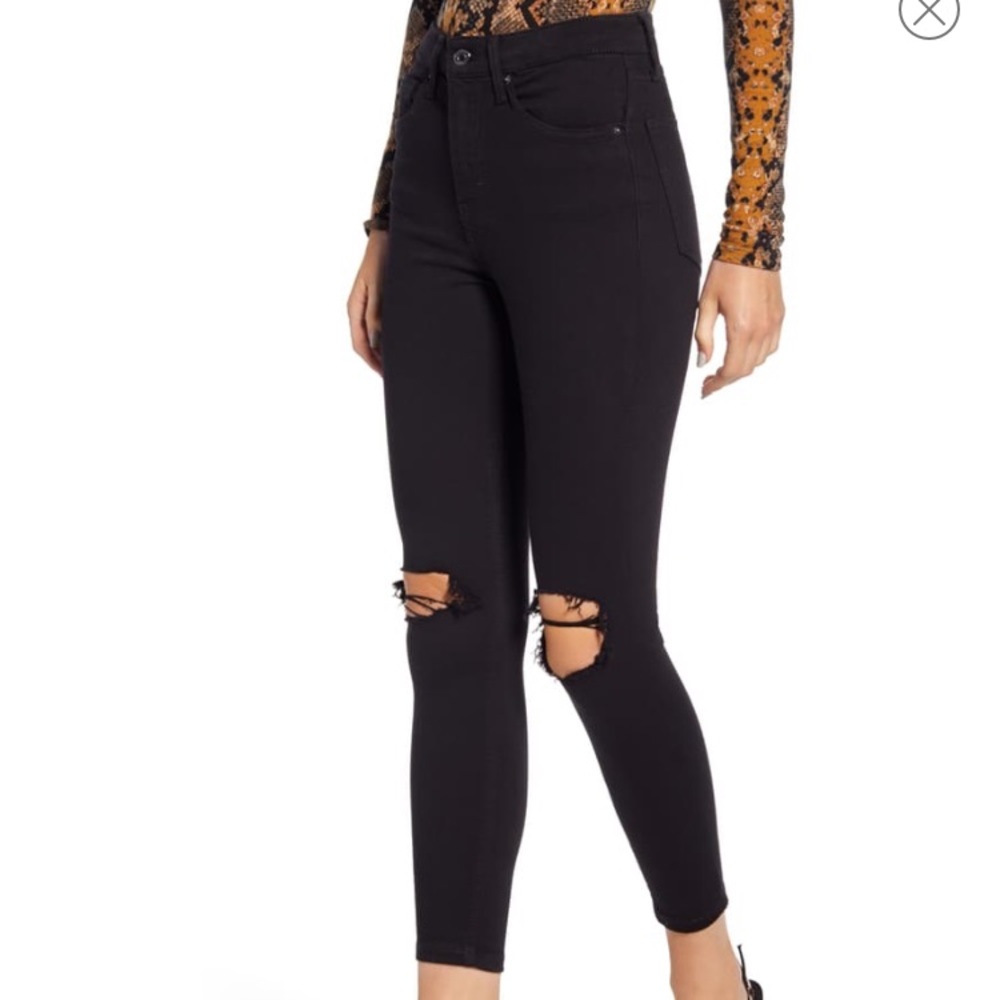 NWT Topshop Jamie high rise jeans